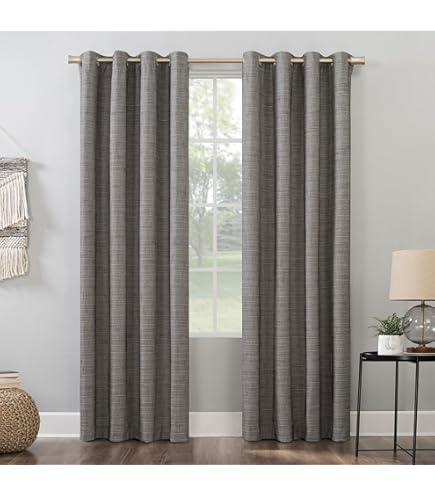 Gromment Window Panel 84in Duncan 50in. W x 84 in. L 127cm x 213 cm