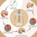 2 x Ingrown Toenail Removal Kit, Professional Ingrown Toenail tool Kit with Ingrown Toenail Corrector, 50PCS Ingrown Toenail Corrector Patch & 30PCS Toenail Corrector Strips for Toe Pain Relief (1 Count (Pack of 1))