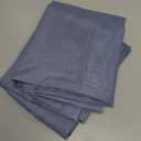 VACVELT Wedding Arch Draping Fabric Dusty Blue Chiffon, 2 Panels Sheer Drapes 30 Inch x 20ft Chiffon Backdrop Curtain Wedding Decor, Outdoor Sheer Drapery for Ceremony Party Ceiling