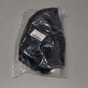 Women's Sexy Faux Leather Lingerie Sleeveless V Neck PU Leather Mini Bodycon Dress Black (Black)