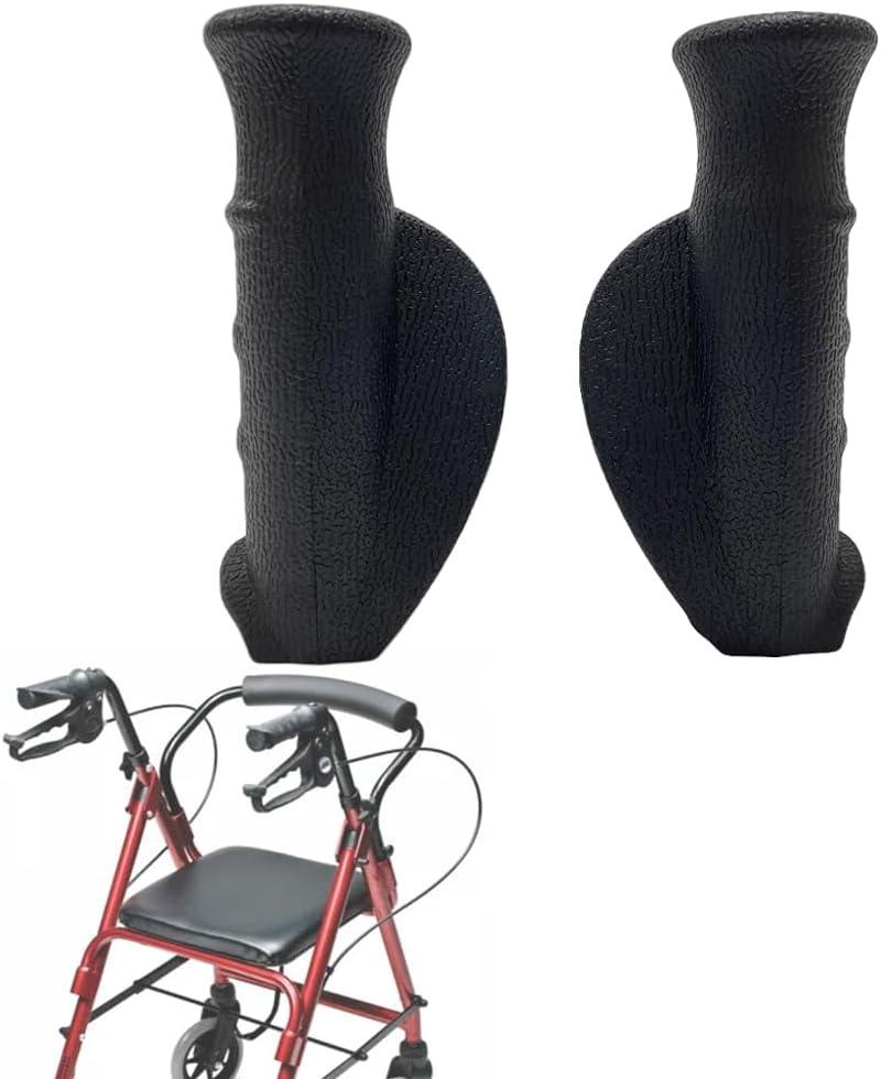Rollator Hand Grip for Rolling Walker Replacement - Mobility Disabled Patient Handgrips Accessories, 0.78"(20mm), 2 Pcs