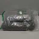 H.VERSAILTEX Grey Bathroom Rug Set Bath Mats, 2 Piece Bath Rugs Non Slip Thick Soft Chenille Striped Bath Rug Set, Bath Mats for Bathroom Sets (Grey, 20" x 32"/17" x 24")