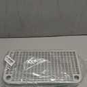 Cat Litter Box Step, Cat Ramp for Litter Box, Double Layered Litter Catcher Mat with Filter Function, Pet Ramp Stool for Kitten & Elderly Cats, Non-Slip & Anti-Litter Tracking, Easy Clean (Grey) (Gray)