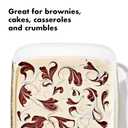 OXO Good Grips Freezer-to-Oven Safe 2 Qt Glass Baking Dish with Lid, 8 x 8