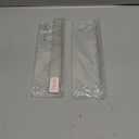 Handwashing Basin Area Splash Guard - Household Acrylic Self-Adhesive Countertop Panel Transparent Acrylic (Frosted) Bathroom Perimeter Water Barrier (10.2x1.2x3.3 in) (2Pack)