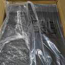 3 Tier Rolling Cart - Metal Utility Cart with Storage Drawer and Wheels, Versatile Art & Craft Organizer for Home, Office, or Studio - Ideal for Storing Brushes, Paints, and Supplies (Dark Brown)