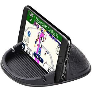 Oleksil Car Cell Phone Holder Dashboard Phone Mount - Anti-Slip Silicone Pad Phone Stand Compatible with iPhone, Samsung, Android Smartphones