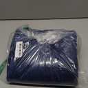 OLANLY Memory Foam Bath Mat 30x20, Ultra Soft and Absorbent Bathroom Rugs, Machine Washable, Comfortable Bath Carpet for Bathroom Floor, Tub and Shower, Navy