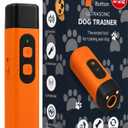 Dog Training Device - Ultrasonic Sound Trainer for Dogs, Handheld No Shock No Spray Bark Control Tool - No Collar Needed Pet Behavior Aid for Training and Focus