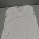 Clementine Apparel Women's Deep V Neck Tee Large