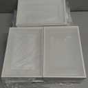 SEE SPRING X-Large Shoe Storage Box Fit Size 11, Clear Plastic Stackable Shoe Organizer for Closet, Space Saving Foldable Shoe Rack Sneaker Container Bin Holder, 12 Pack Clear