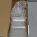 Tuanse 48 Pcs Acrylic Picture Frame 3.5 x 5 Inch Acrylic Sign Holder Clear Photo Frame Tabletop Slanted Back Plastic Picture Display