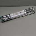 4 x Window Privacy Film One Way Daytime Privacy Static Cling Sun Blocking Anti UV Reflective Window Tint for Home and Office, Natural Silver, 17.5 X 78.7 inch