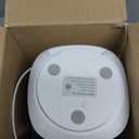 Desk Fan,13 Inch Portable Bladeless Fan, Small Quiet Office Fan with 106 Oscillating, 3 Speeds & Night light, LED Display, Button Control, Personal Table Fan for Bedroom, Office, Home, Study Room (Ivory)