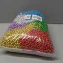 Garma 144 Pcs St Patricks Day Beads Bulk, 33 Inch 7mm Carnival Beaded Necklaces Accessories for St Patricks Day Festivals Decorations, Mardi Gras Parades, Night Club Dress-up Events Party Costume (Multi-color)