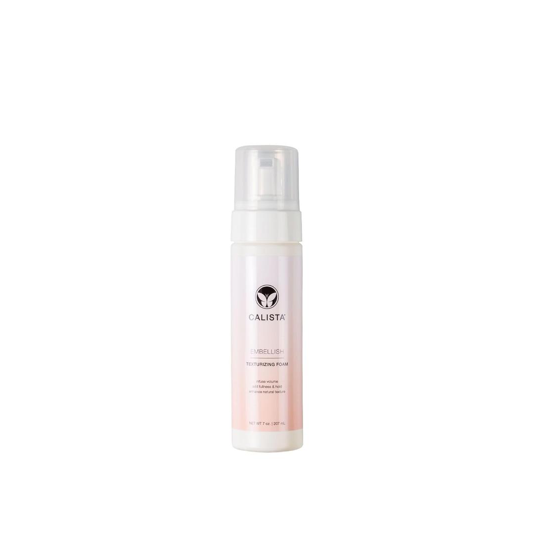 Calista Embellish Texturizing Foam | Volumizing Styling Mousse | Firm, Touchable Hold | Enhance Natural Texture | All Hair Types (7 oz)