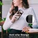 Cool Cowboy Cowgirl Horse Phone Case, Hippie Western Phone 11 Pro Case, Non-Slip Design and Shock Absorption, Soft Silica Gel Frame Support Country Phone Case for Teen Girls, Boys, Women and Men