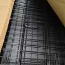 Amazon Basics Portable, Foldable Metal Wire Dog Crate with Removable Tray, Divider Panel, Easy to Assemble, for Large Dogs, 48 x 30 x 32.5 in, Black