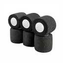 WePet Pet Wrap, Self-Adhesive, Only Sticks to Itself, Non-Woven Tape for Dog Legs, Paws, Wounds, First Aid Cohesive Gauze for Horse, Cat, Bird, Animal, 6 Rolls, 2 Inch, Solid Color