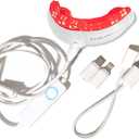 Red Therapy for Gums, Toothache Relief, 32 LED Periodontal Light, Bleeding Gums, Gum Health Red Light, with adapters for USB/C, iPhone, and Android from Starlite Smile