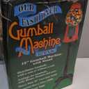 Great Northern Popcorn Gumball Machine with Stand and Coin Bank, Red, 15"