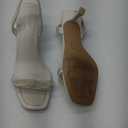 ALDO Women's Heeled Sling Back Sandals, White, 7.5