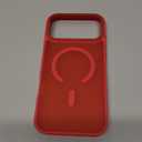 Newfuture Magnetic for iPhone 17 Pro Max Case [Compatible with Magsafe] [Military Grade Drop Protection] Translucent Matte Anti-Scratch Shockproof Protective Phone Cover 6.9 Inch, Red