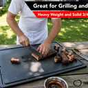 Thirteen Chefs Professional 24 x 18 Grooved Cutting Board for Grilling, BBQ, Carving and Meats - Extra Large, 3/4" Thick Commercial Grade HDPE Plastic, NSF Stamped