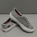 Blowfish Kids Play Malibu Fashion Sneakers Sweet Grey Smoked 16oz Canvas Size 12 US
