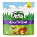 Black Forest Gummy Worms Candy, Made With Real Fruit Juice, Resealable Bag, 5 Pound Bulk Bag Best BY: Aug.19,2025