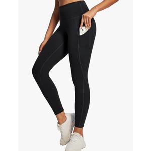 Ewedoos Leggings with Pockets for Women High Waisted Athletic Workout Compression Leggings Tummy Control Yoga Pants Women Size XL