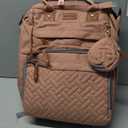 Baby Diaper Bags with Changing Station, Waterproof Large Capacity Diaper Bag Backpack for Moms Dads with USB Charging Port and Stroller Straps, Baby Shower Gifts, Pink