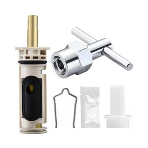 1222 Replacement Cartridge with Removal Tool 104421 for Moen, Compatible with One Handle Posi Temp Faucets