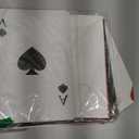 54 Pcs Casino Theme Party Decoration Including 6 Pcs 11inch Large Casino Dice Boxes 12 Pcs Poker Playing Cards Balloons for Dice Game Night Table Centerpieces Birthday Party Supplies (Retro)