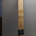 Tension Curtain Rod, 51-165 Inch,Spring Shower Closet for Windows or Shower,Easy to Install, No Drilling, Rust, Bathroom, Rod Diameter 1.26 Inches, Black,Umimile