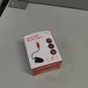 Hooga Red Book Light, Clip On 625nm LED Light for Reading in Bed, No Blue Light, Eye Care, Gift for Students, Kids, Travel, Nursing, Studying