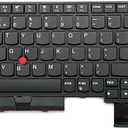 BestParts New US Layout Keyboard Non-Backlit for ThinkPad T570 T580 P51s P52s (Not Fit for P51, P52) 01ER582 01ER541 01HX219 01HX259 01EN928 01ER500