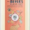 MRS. MEYER'S Clean Day 3 in 1 Dog Shampoo, White Peach Scent, 14oz