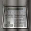 HoRiMe Bluetooth Number Pad, Rechargeable Wireless Numeric Keypad Slim 34-Keys Aluminum Number Keypad External Data Entry Compatible for Laptop