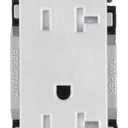 Receptacle, Deco, 20A, 5-20R, 125V, Gray