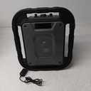 iLive Electronics ISBW519B Water Resistant Wireless Speaker, with LED Light Effects and Built-in Rechargeable Battery, Black