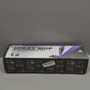 Spray Mops for Floor Cleaning - Wet Dry Mops with 6 Disposable Pads for Swiffer Powermop - Refillable Bottle for Hardwood Tile Home Kitchen - Absorbs Pet Hair Dust Stains (Gray)