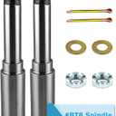 Trailer Spindle Round BT8 EZ Lube Spindle for 2000lbs Trailer Axle Spindle 1-1/4" 2 pcs