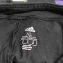 adidas Girls' Logo 7/8 Cotton Tights (XL, Black)