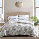 Tommy Bahama - King Comforter Set, 100% Reversible Cotton Bedding with a Naturally Soft Feel, Medium Weight for Year Round Comfort, 3 Piece Bed Set with Matching Pillowcases (Waimea Bay Green)
