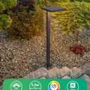 EDISHINE Low Voltage Landscape Lighting, 5.6W 151LM 3000K 50,000 Hrs Waterproof LED Pathway Lights, 12V Aluminum Outdoor Landscape Lighting with Connectors for Yard, Garden, Walkway, 4 Pack