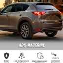 Driver Side Rear Wheel Fender Molding Trim Fit for Mazda CX-5 2017 2018 2019 2020 2021, Replace,KB7W51W50F8N, KB7W51W60F8N, MA1791101, MA1790101, Rear Left Side Fender