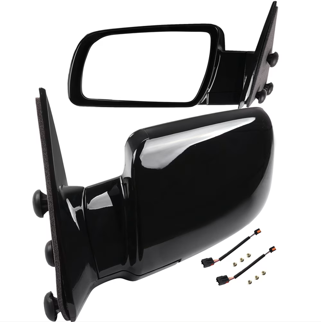 SCITOO Side View Mirrors Fit for 19881999 For Chevy C1500 C2500 C3500 For Chevy K1500 K2500 K3500 19952000 For Chevy Tahoe Manual Folding adjustment 15036360 GM1321122, GM1320122