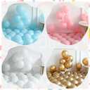 Rocking Horse Gender Reveal Decorations 146pcs Pink & Blue Balloon Garland Arch Kit with Horse Crown Hot Air Balloon Foil Balloons for Boy or Girl Gender Reveal Baby Shower Birthday Party Decor