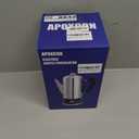 APOXCON Electric Coffee Percolator, Stainless Steel, with Glass Knob, Automatic Keep Warm, Cordless Serve,12 Cup